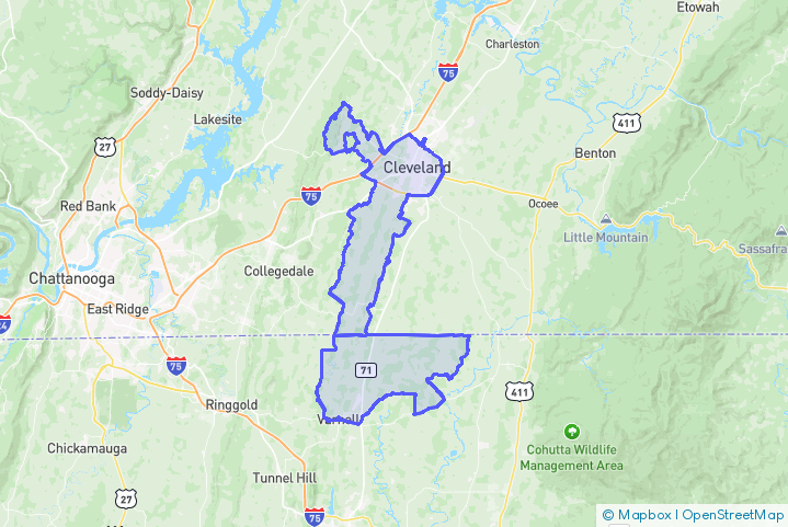 Service Area Map