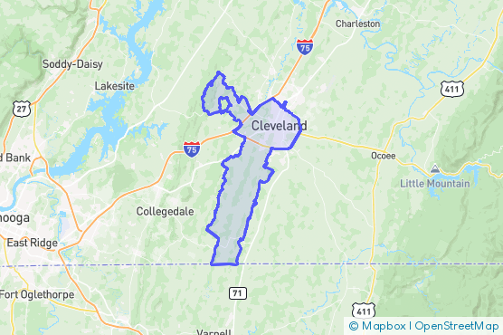 Service Area Map