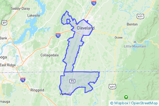 Service Area Map