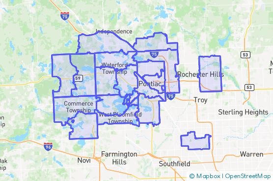 Service Area Map