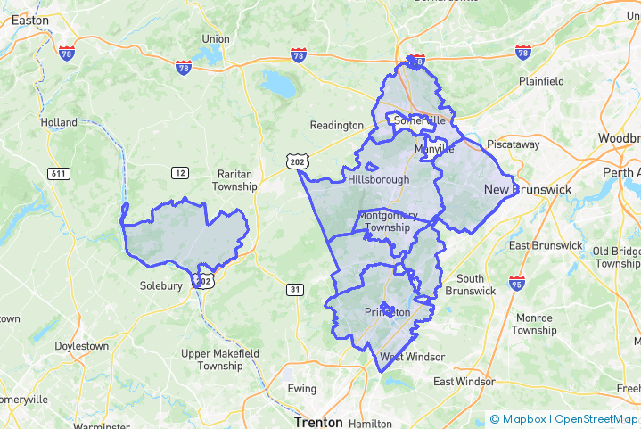 Service Area Map