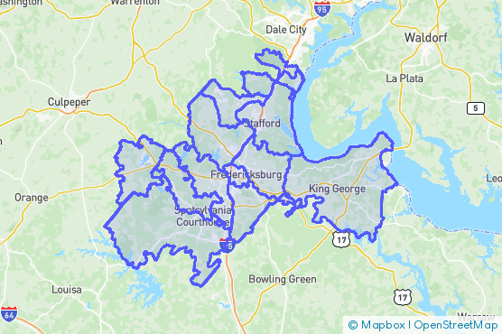 Service Area Map