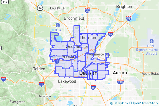 Service Area Map