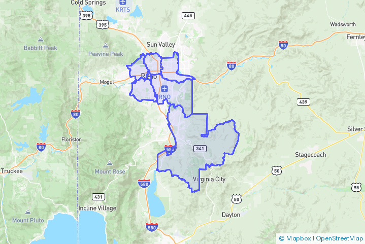Service Area Map