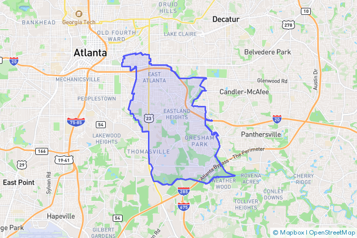 Service Area Map