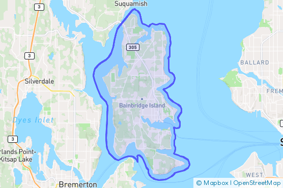 Service Area Map