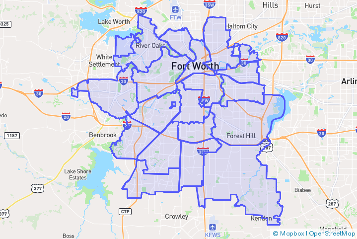 Service Area Map