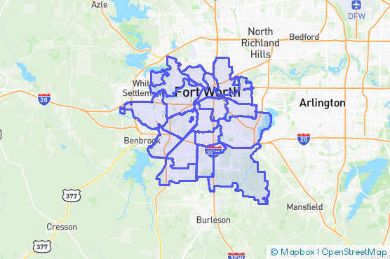 Service Area Map