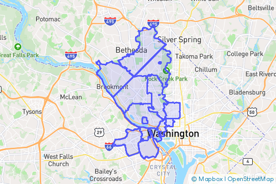 Service Area Map