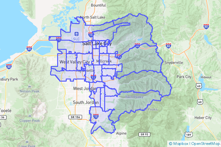 Service Area Map