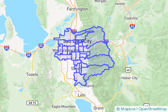 Service Area Map