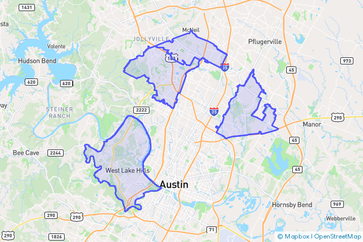Service Area Map