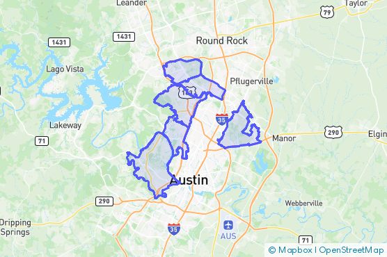 Service Area Map