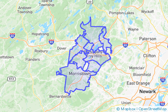 Service Area Map