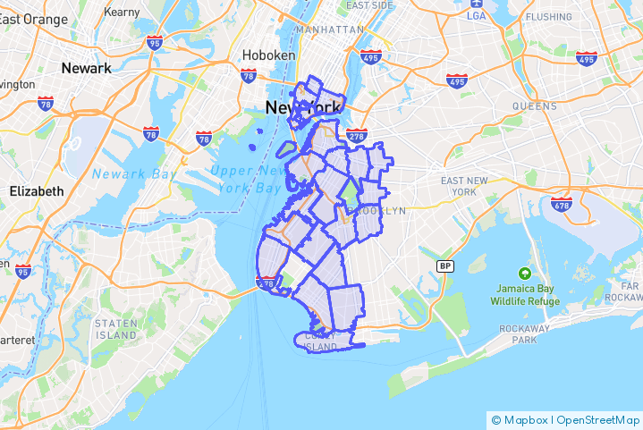 Service Area Map