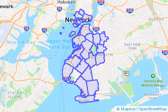 Service Area Map