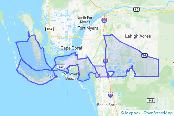 Service Area Map