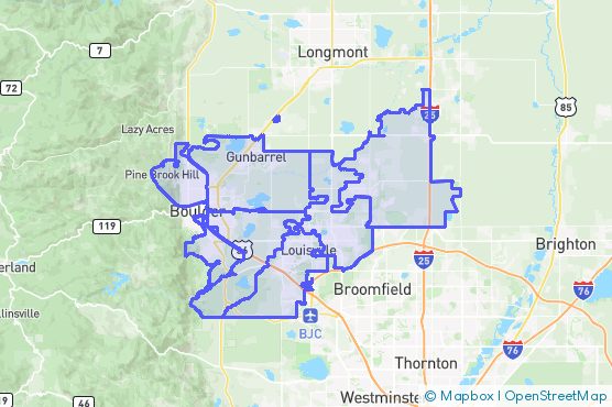 Service Area Map