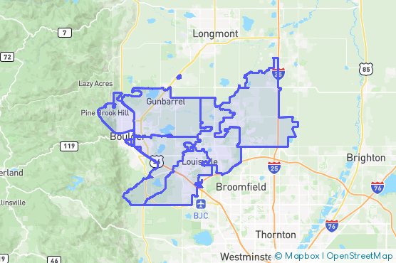 Service Area Map