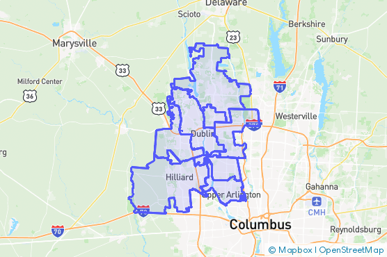 Service Area Map