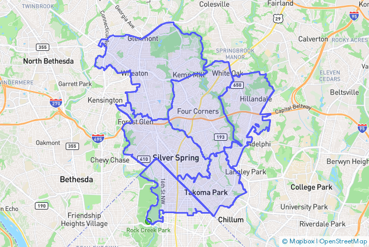 Service Area Map