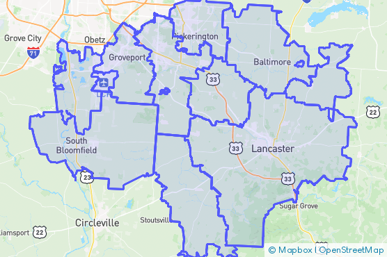 Service Area Map