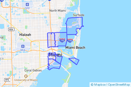 Service Area Map