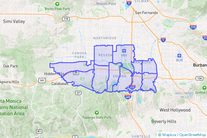 Service Area Map