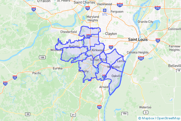 Service Area Map