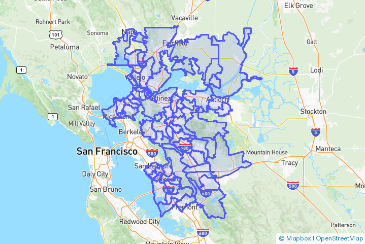 Service Area Map