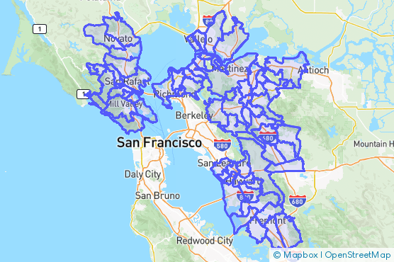 Service Area Map