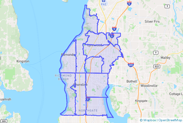 Service Area Map