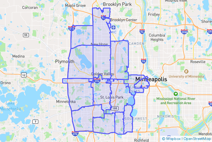 Service Area Map