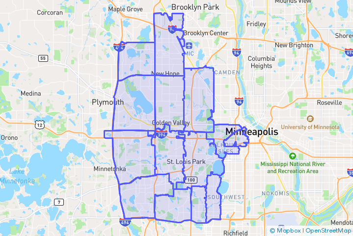 Service Area Map