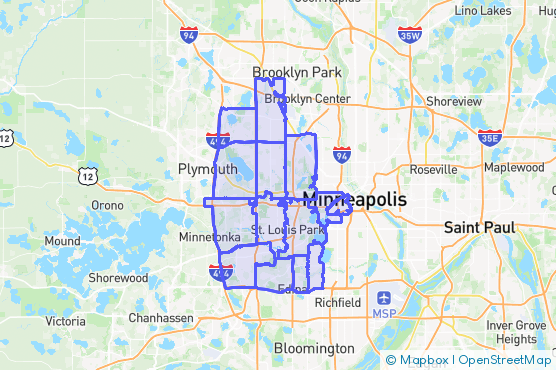 Service Area Map