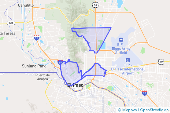 Service Area Map