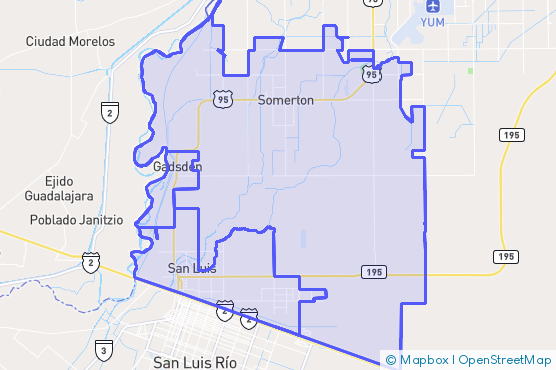 Service Area Map