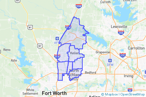 Service Area Map