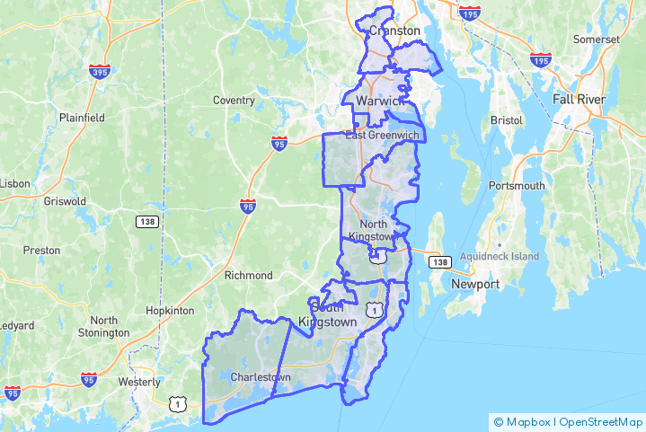 Service Area Map