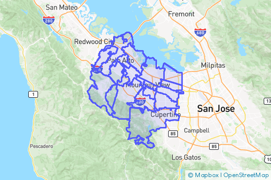 Service Area Map