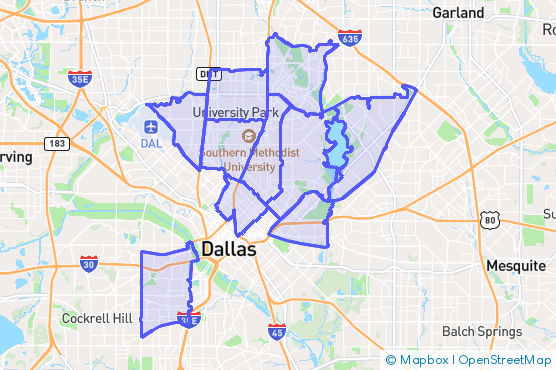 Service Area Map