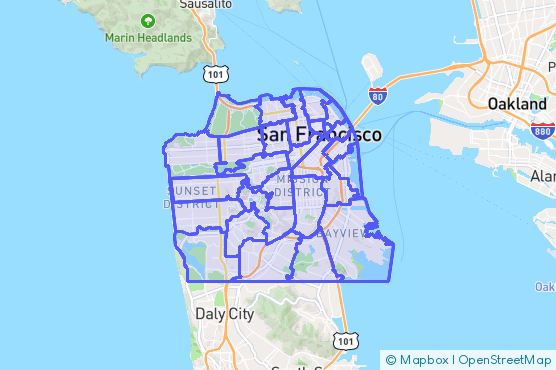 Service Area Map