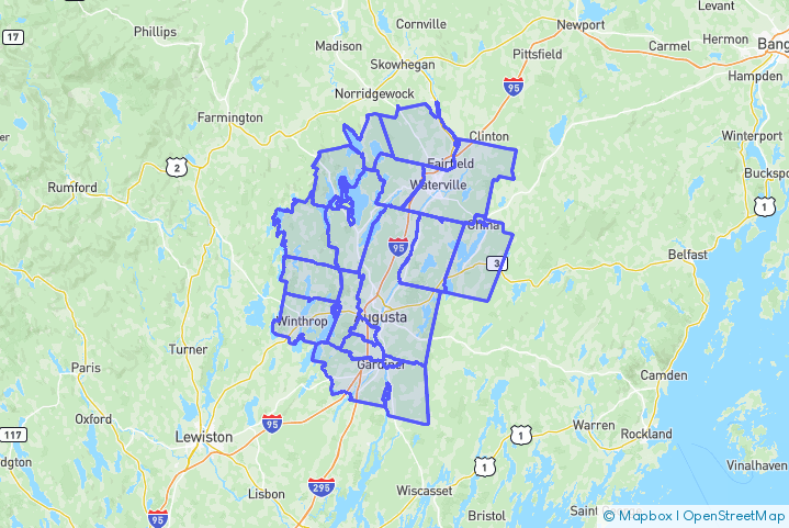 Service Area Map