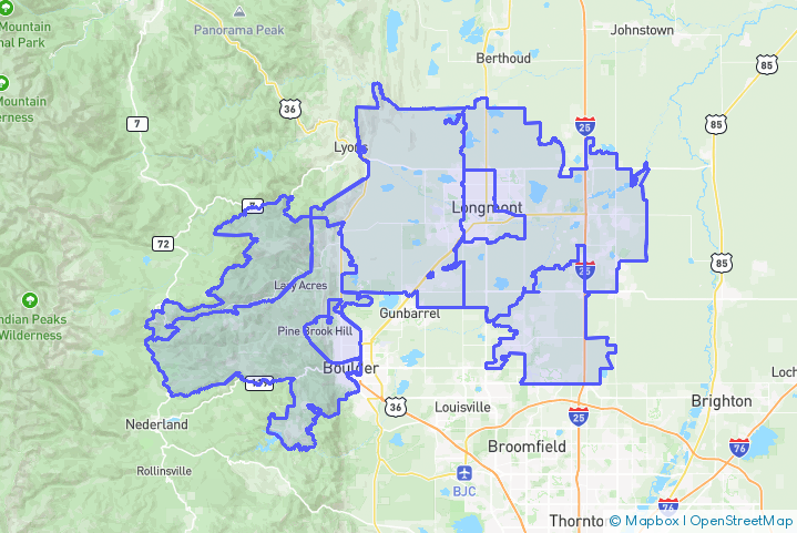 Service Area Map