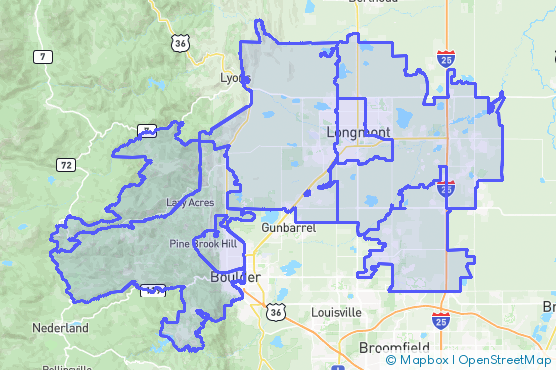 Service Area Map