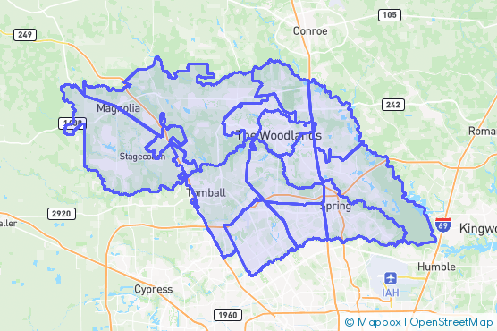 Service Area Map