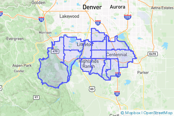Service Area Map
