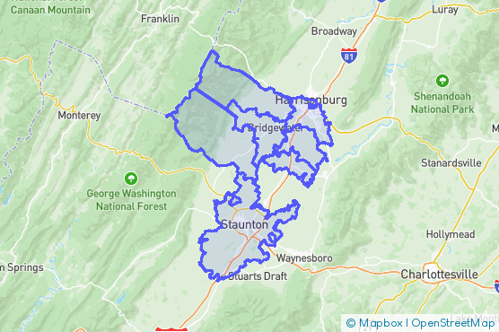Service Area Map