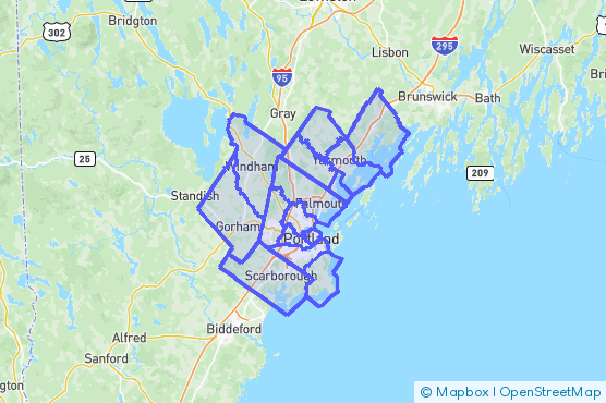 Service Area Map