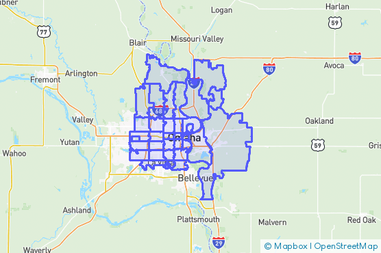 Service Area Map